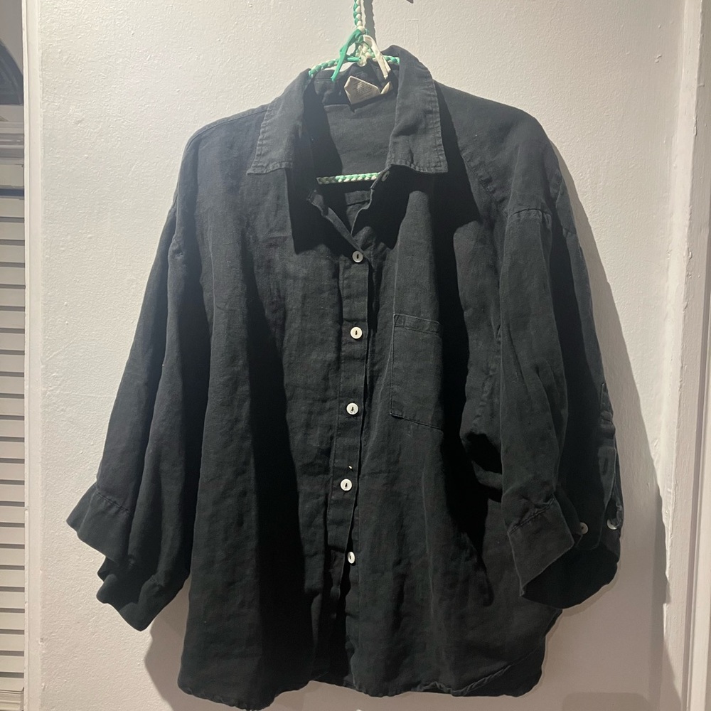 Deiji Studios Linen Top S/M